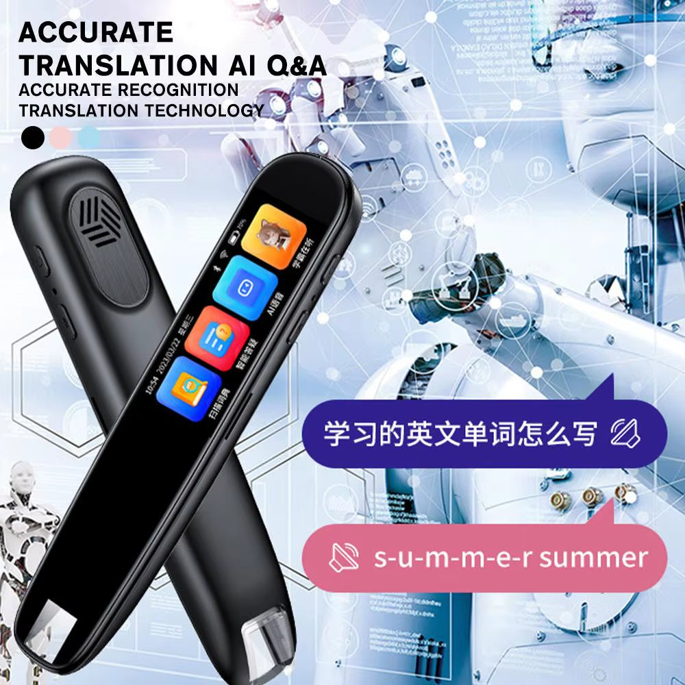 Portable Scanner Mini Handheld Document A4 Book Scanner for JPG PDF Format 300/600/900 DPI Scan Reader Pen Languages Translation