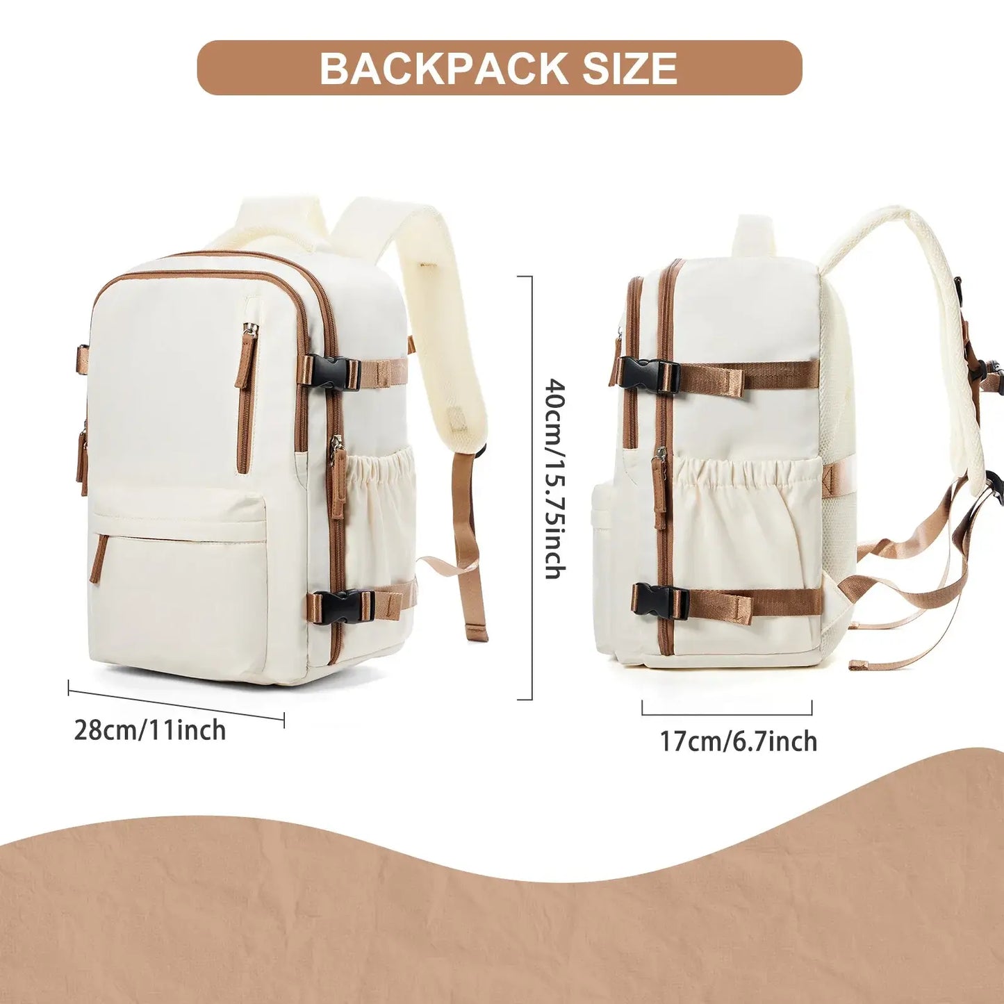 Marketing image - Cabin Travel Backpack 40x30x20 Hand Luggage Cabin Backpack