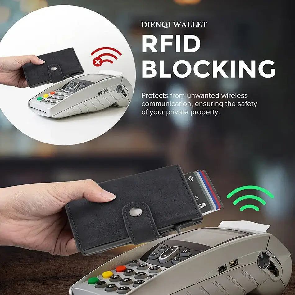 Marketing Image - Airtag Wallet - Black