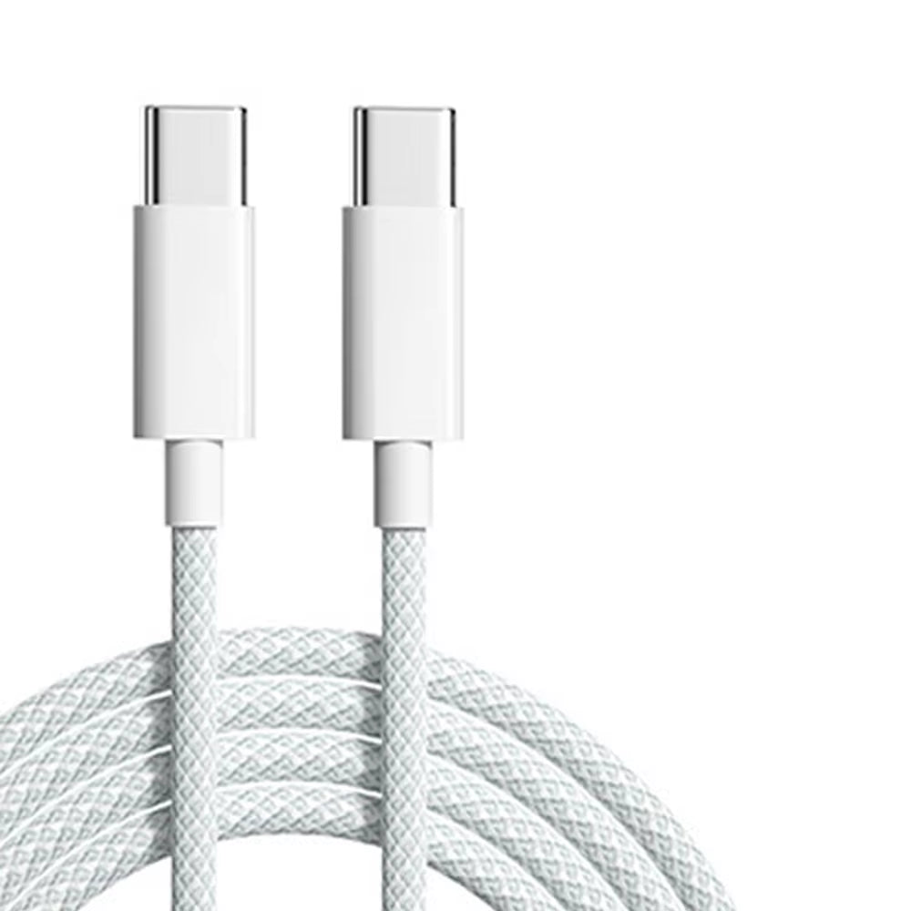 60W 6A USB Type C to Type C Cable Data Line for Iphone 15 16 Samsung Xiaomi Fast Charging USB C to C Cable Type C Data Charger