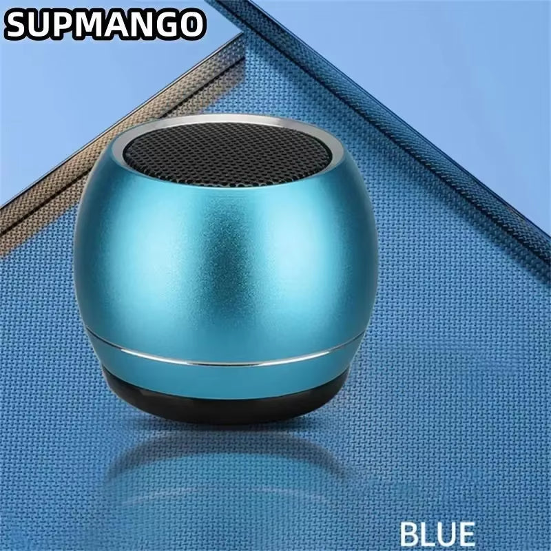 U3 TWS Interconnect Portable Mini Wireless Stereo Speaker Bluetooth Gun Metal Heavy Subwoofer Outdoor Speaker