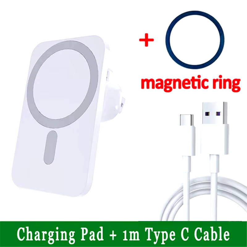 30W Magnetic Car Wireless Charger for Iphone 15 14 13 12 Pro Max Mini Macsafe Car Phone Holder Stand Mount Fast Charging Station
