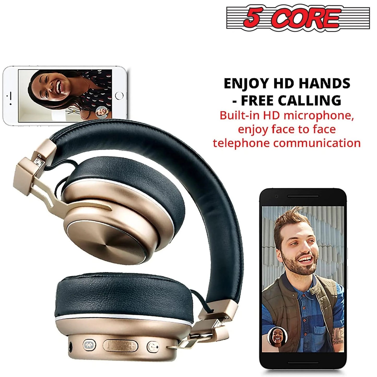 Marketing Image - 5 CORE BT Headphones