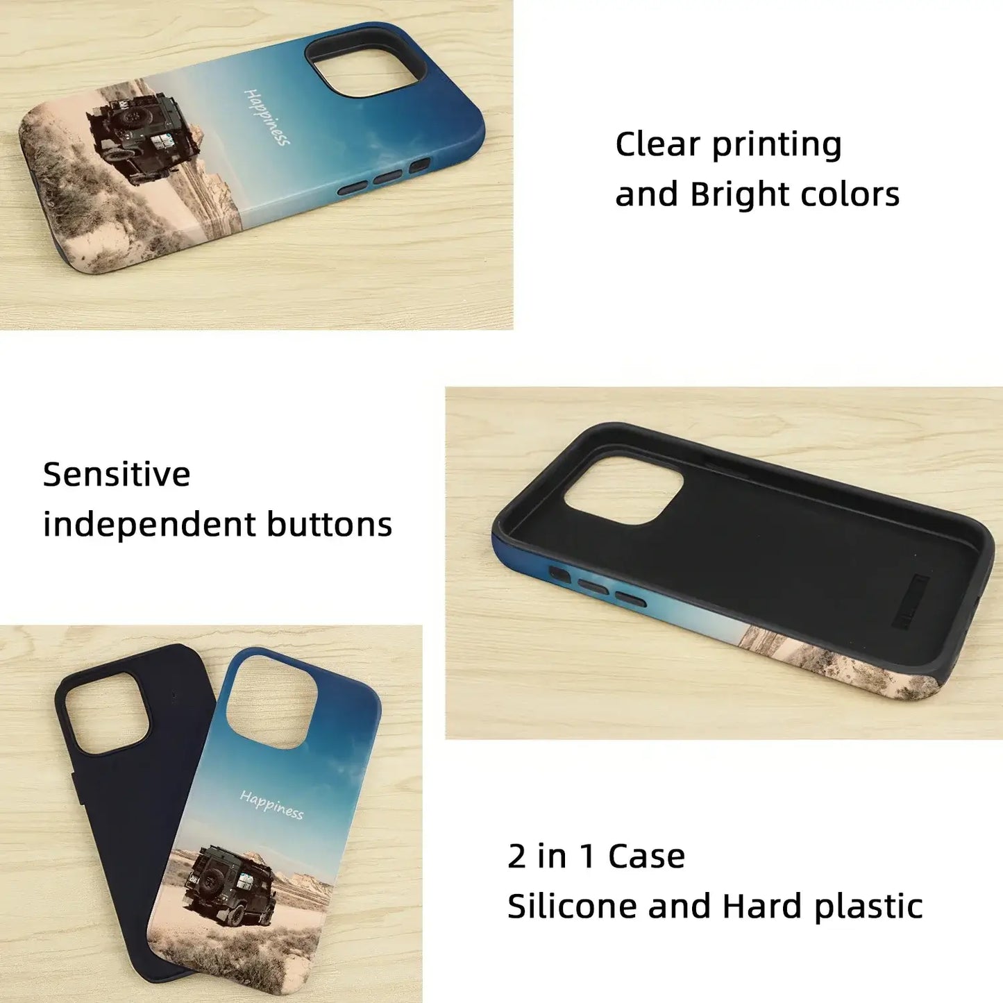 Various designs - various views of case