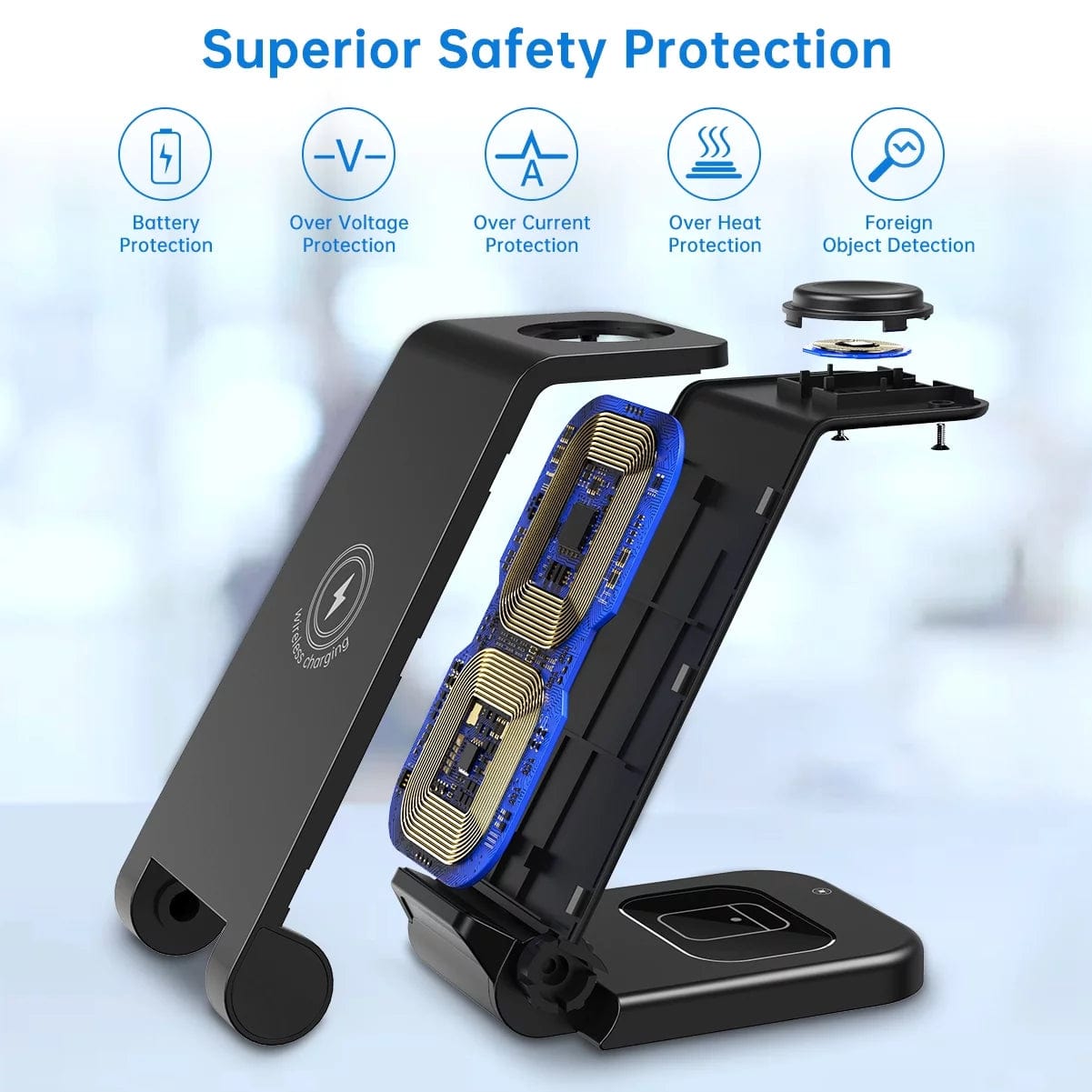 3 in 1 Wireless Charging station