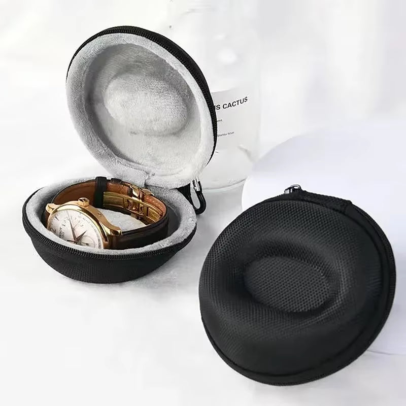 Travel Case Portable Storage Box for Single Watch Shock and Impact-Resistant for Wristwatches Smart Watches Portable Storage 1Pc