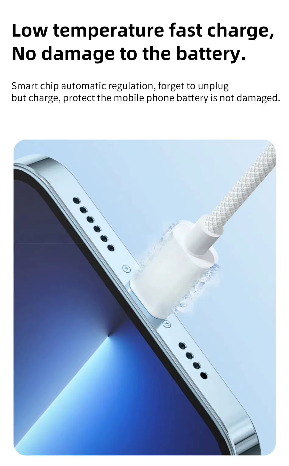 60W 6A USB Type C to Type C Cable Data Line for Iphone 15 16 Samsung Xiaomi Fast Charging USB C to C Cable Type C Data Charger