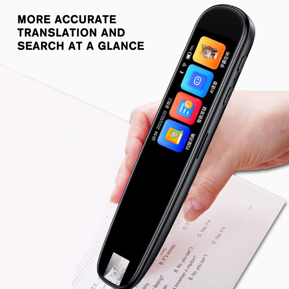 Portable Scanner Mini Handheld Document A4 Book Scanner for JPG PDF Format 300/600/900 DPI Scan Reader Pen Languages Translation
