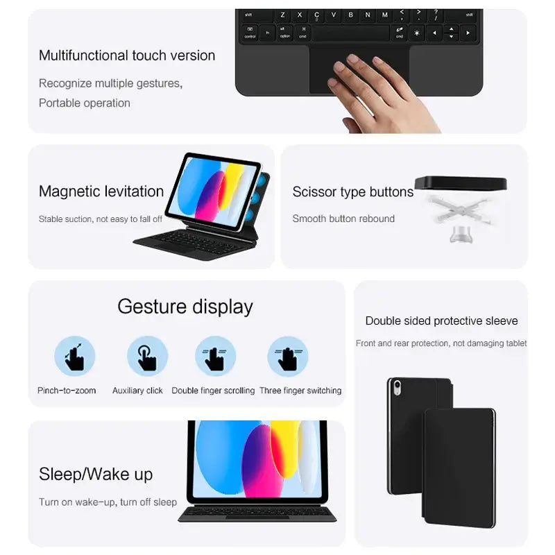 Marketing image - Magic Keyboard iPad for iPad Pro