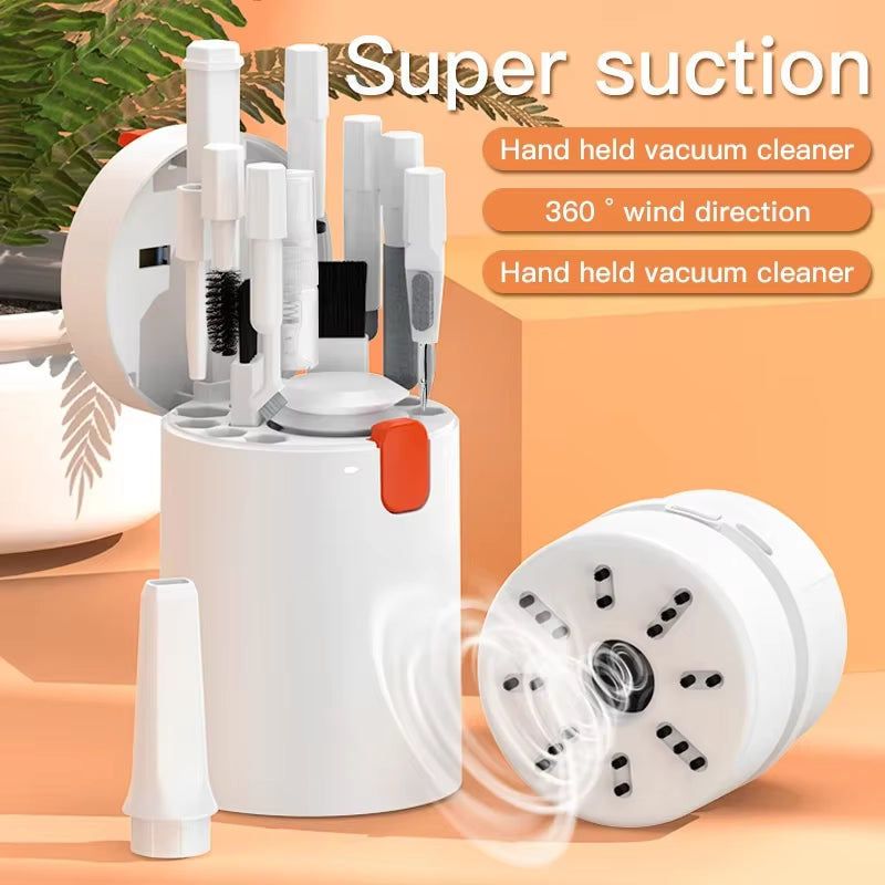 New 21 in 1 Bluetooth Headset Computer Keyboard Cleaning Pen Earplugs Multifunctional Storage Screen Cleaning Brush Set Artifact