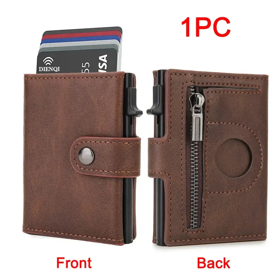 Marketing Image - Airtag Wallet - Coffee
