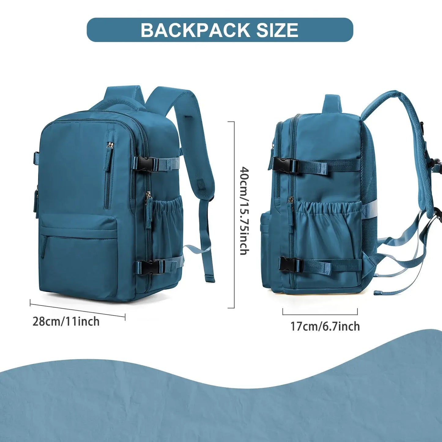 Marketing image - Cabin Travel Backpack 40x30x20 Hand Luggage Cabin Backpack