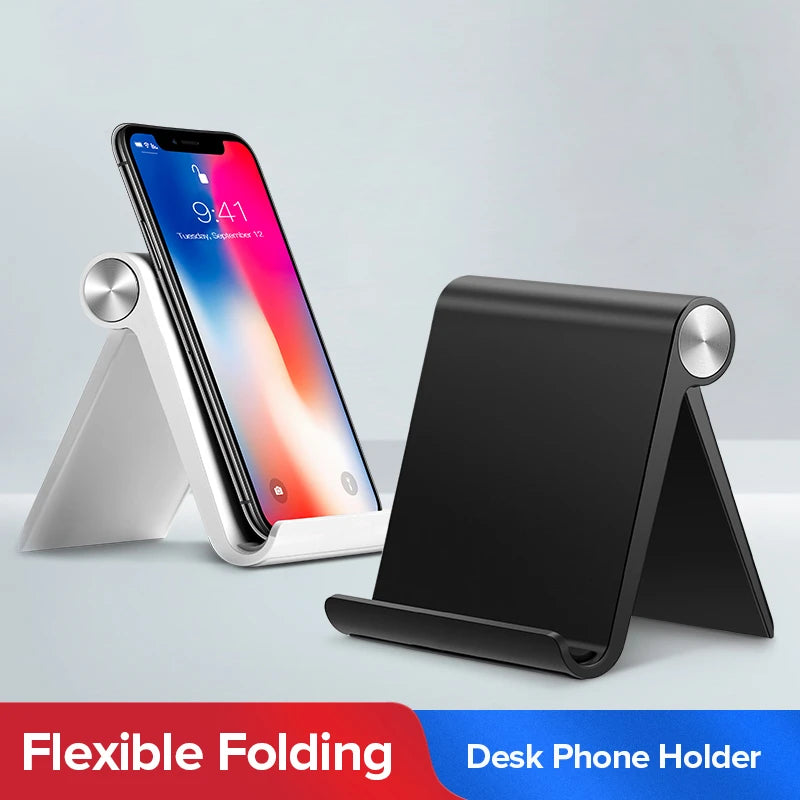 Holder ng Telepono Stand Mobile Smartphone Support Tablet Stand para sa iPhone 14 13 Desk Cell Phone Holder Stand Portable Mobile Holder