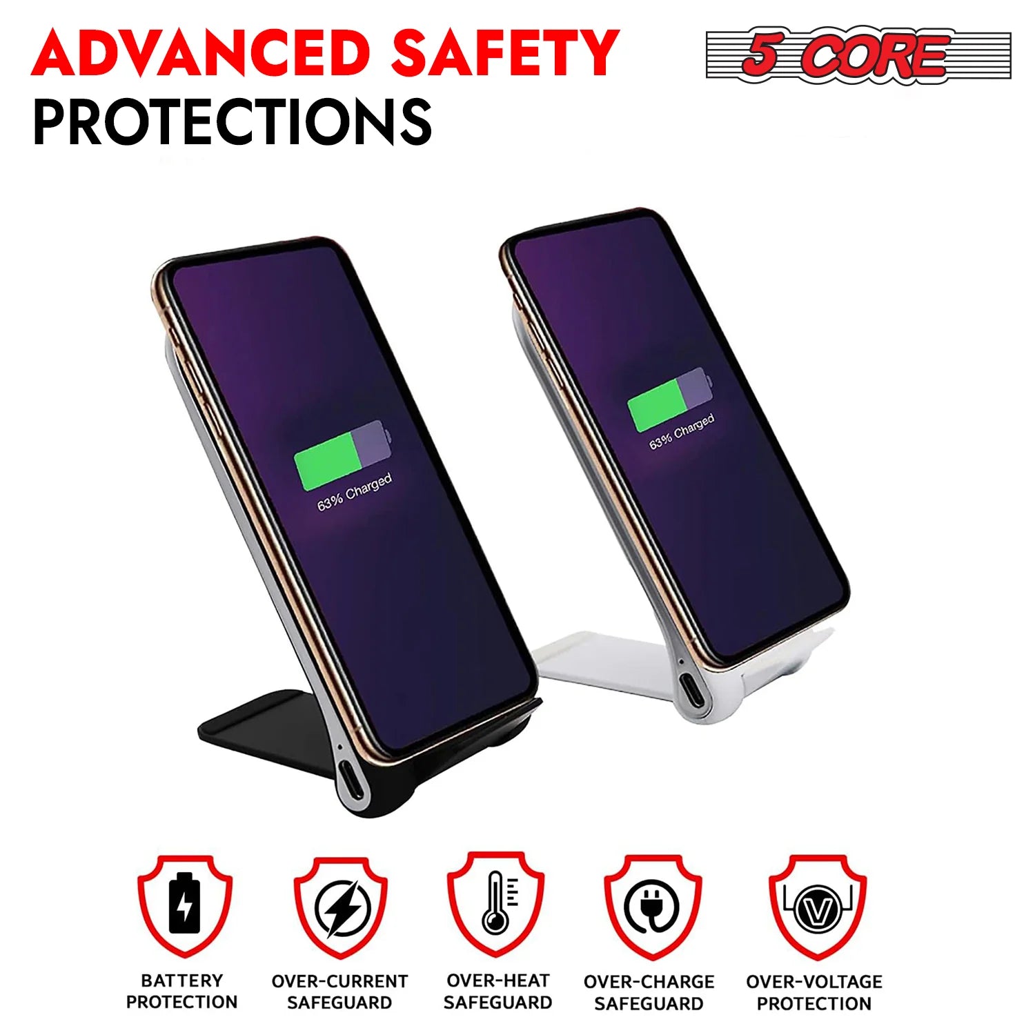 5 Core 10W Max Fast Wireless Charging Pad