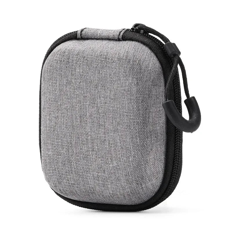 Mini EVA Storage Bag Pouch Carrying Bag Zipper Earphone Case