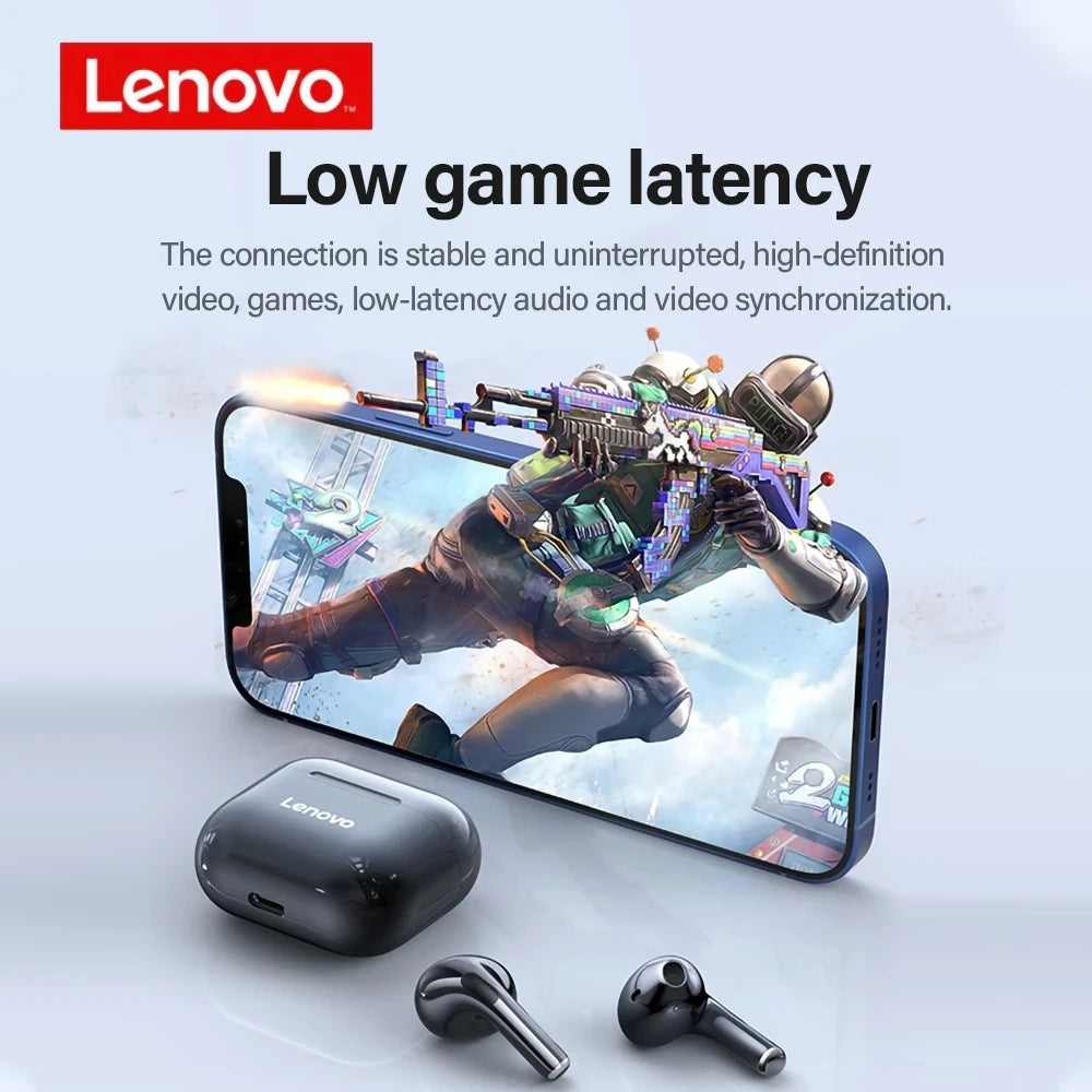 Original LP40 Wireless Headphones TWS Bluetooth Earphones Touch Control Sport Headset Stereo Earbuds for Phone Android