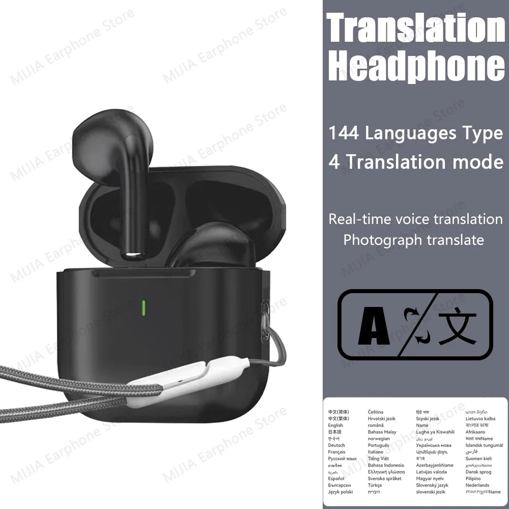 AP05 True Wireless Earphone Buds5 HIFI Stereo Sound Bluetooth5.3 Headphone Sport Earbud with Mic for XIAOMI with Translation APP