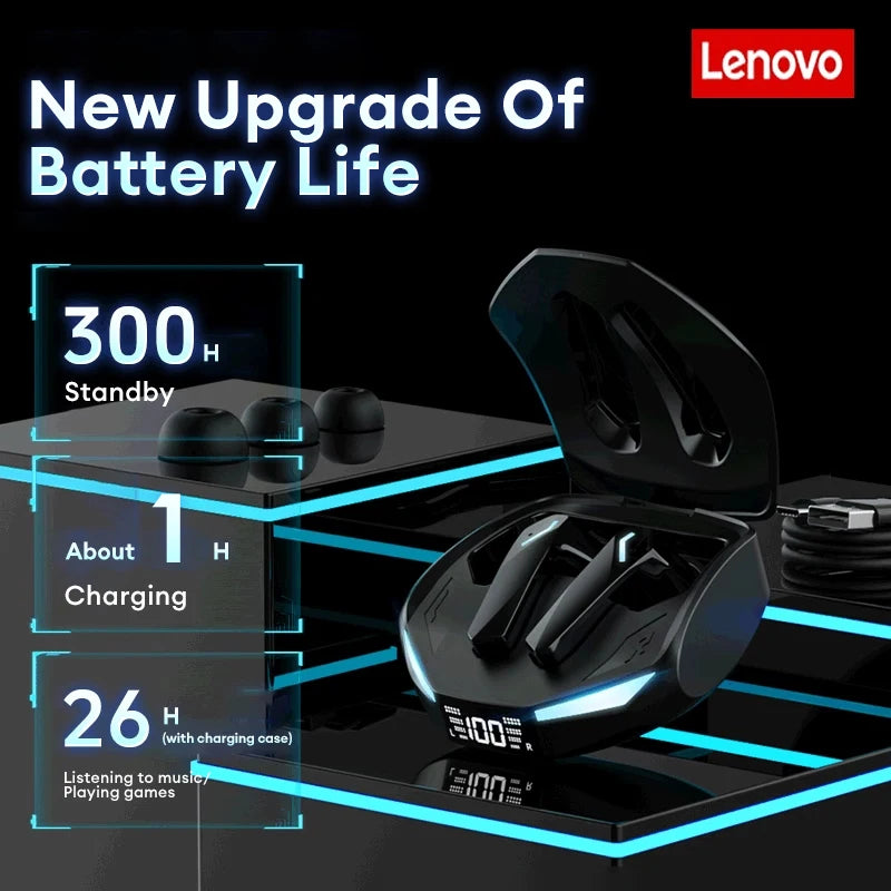 New GM2 PRO MAX Wireless Upgrade Bluetooth 5.4 Earbuds LED Digital Display Waterproof Earphones Low Latency Game Headset