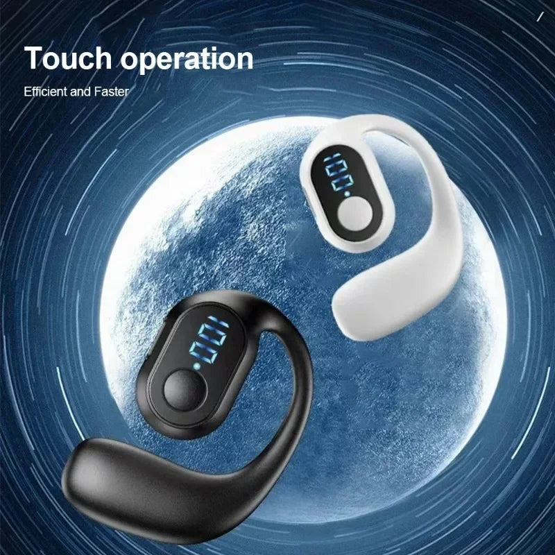 Bluetooth 5.3 Headphone TWS Wireless Ear Hook Earphone Hifi Stereo Noise Reduction Headset Waterproof Earbud for Huawi Xiami
