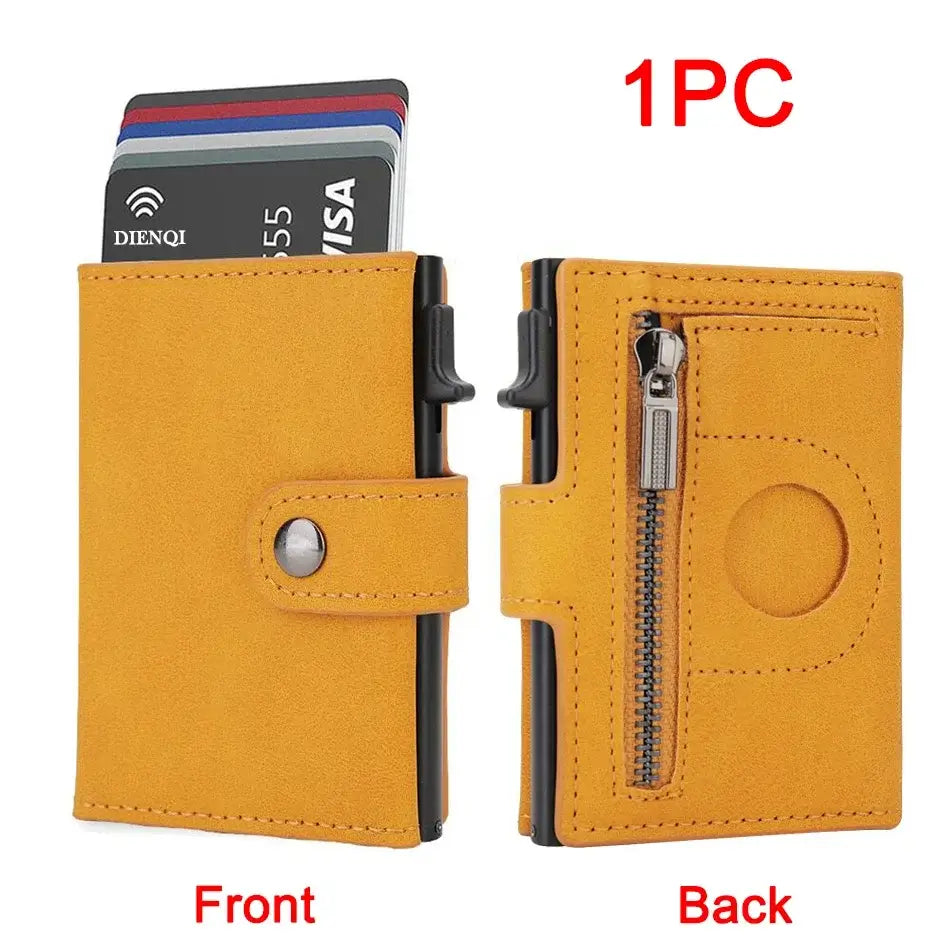 Marketing Image - Airtag Wallet - Yellow