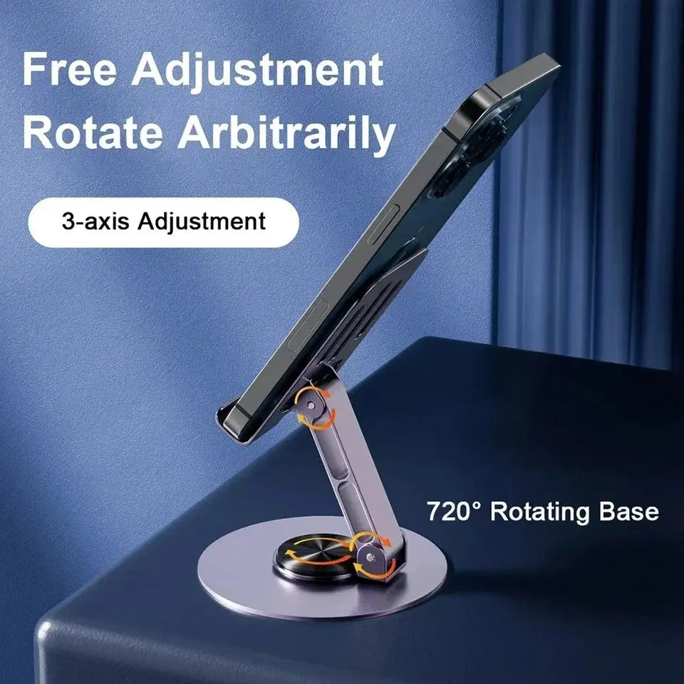 Metal Aluminum 360 Rotation Mobile Phone Holder