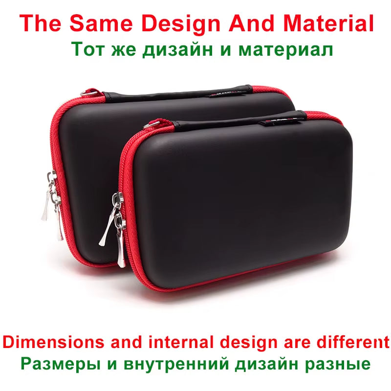 2.5 Inch Hard Drive Accessories Case Bag for WD Seagate HDD Power Phone USB Cable U Disk SD Card Power Bank Travel Organizer Box