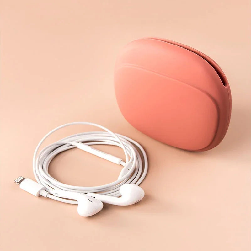 Silicone Storage Bag, Data Cable Storage Bag, Multifunctional