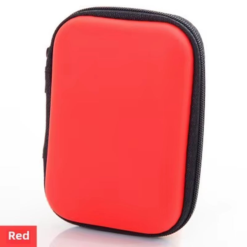 Travel Essentials Electronic Product Storage Zipper Bag Portable Travel Cable Storage Box Bags Women Home Organization Garden
