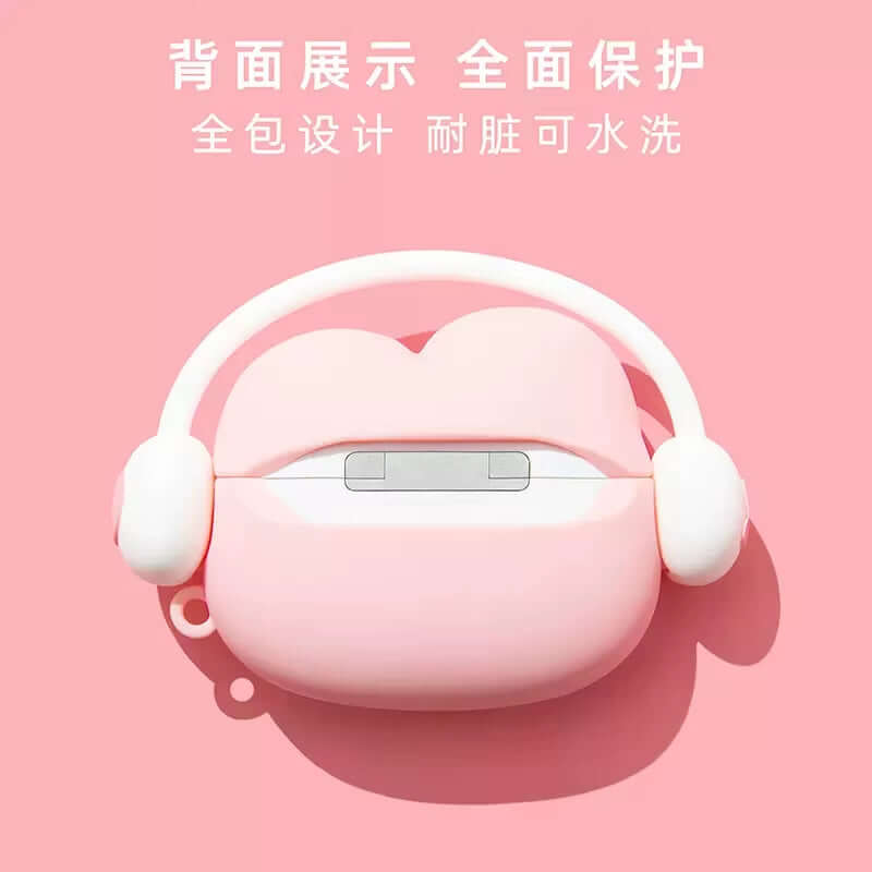For Airpods 1 2 3 4 Pro Pro 2 Hello Kitty Kuromi Melody Listen to Music Silicone Earphone Case Accessories Cover
