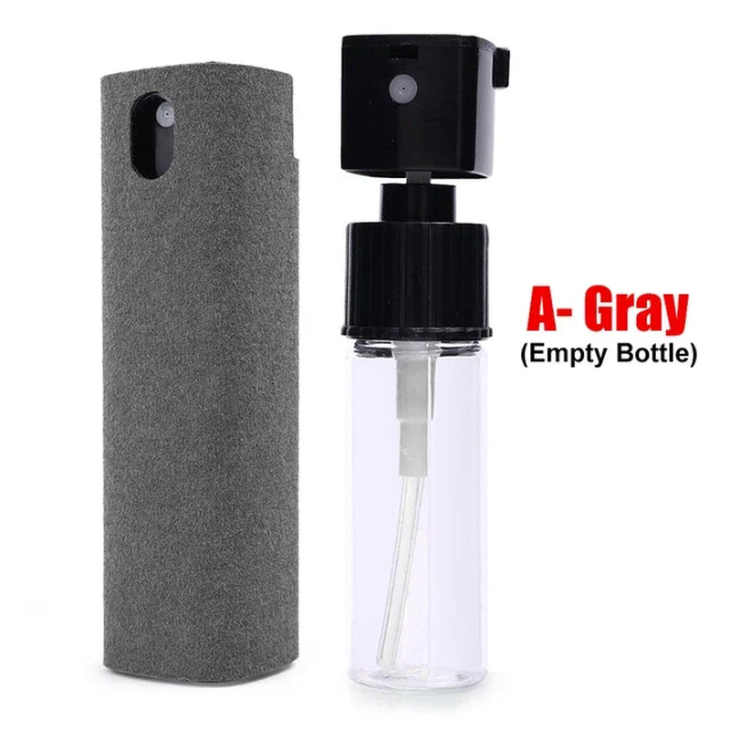 Mini Screen Cleaner Spray Smartphones Soft Microfiber Polishing Cloth Phone PC Cleaner Set Cleaning Brush for Apple Ipad Iphone