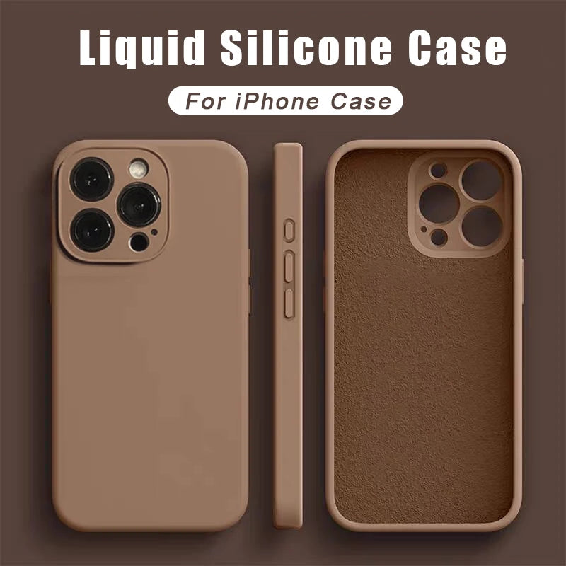 Marangyang Liquid Silicone Soft Case