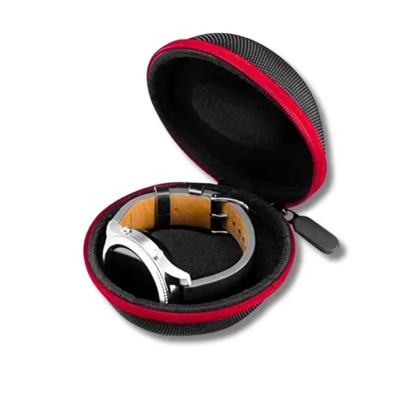 Travel Case Portable Storage Box for Single Watch Shock and Impact-Resistant for Wristwatches Smart Watches Portable Storage 1Pc