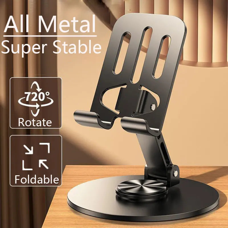 Metal Aluminum 360 Rotation Mobile Phone Holder