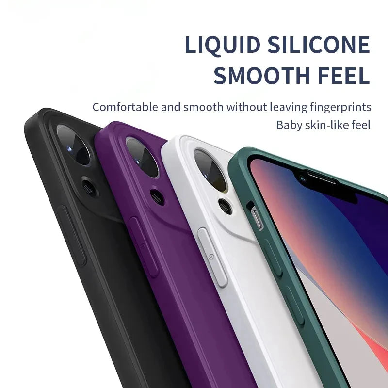 Marangyang Liquid Silicone Soft Case