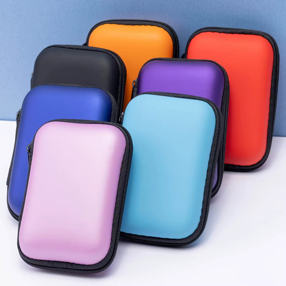 Travel Essentials Electronic Product Storage Zipper Bag Portable Travel Cable Storage Box Bags Women Home Organization Garden