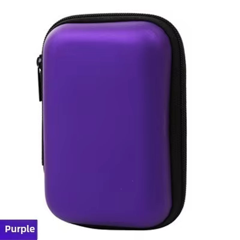 Travel Essentials Electronic Product Storage Zipper Bag Portable Travel Cable Storage Box Bags Women Home Organization Garden