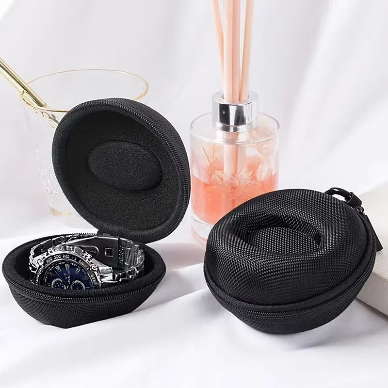 Travel Case Portable Storage Box for Single Watch Shock and Impact-Resistant for Wristwatches Smart Watches Portable Storage 1Pc