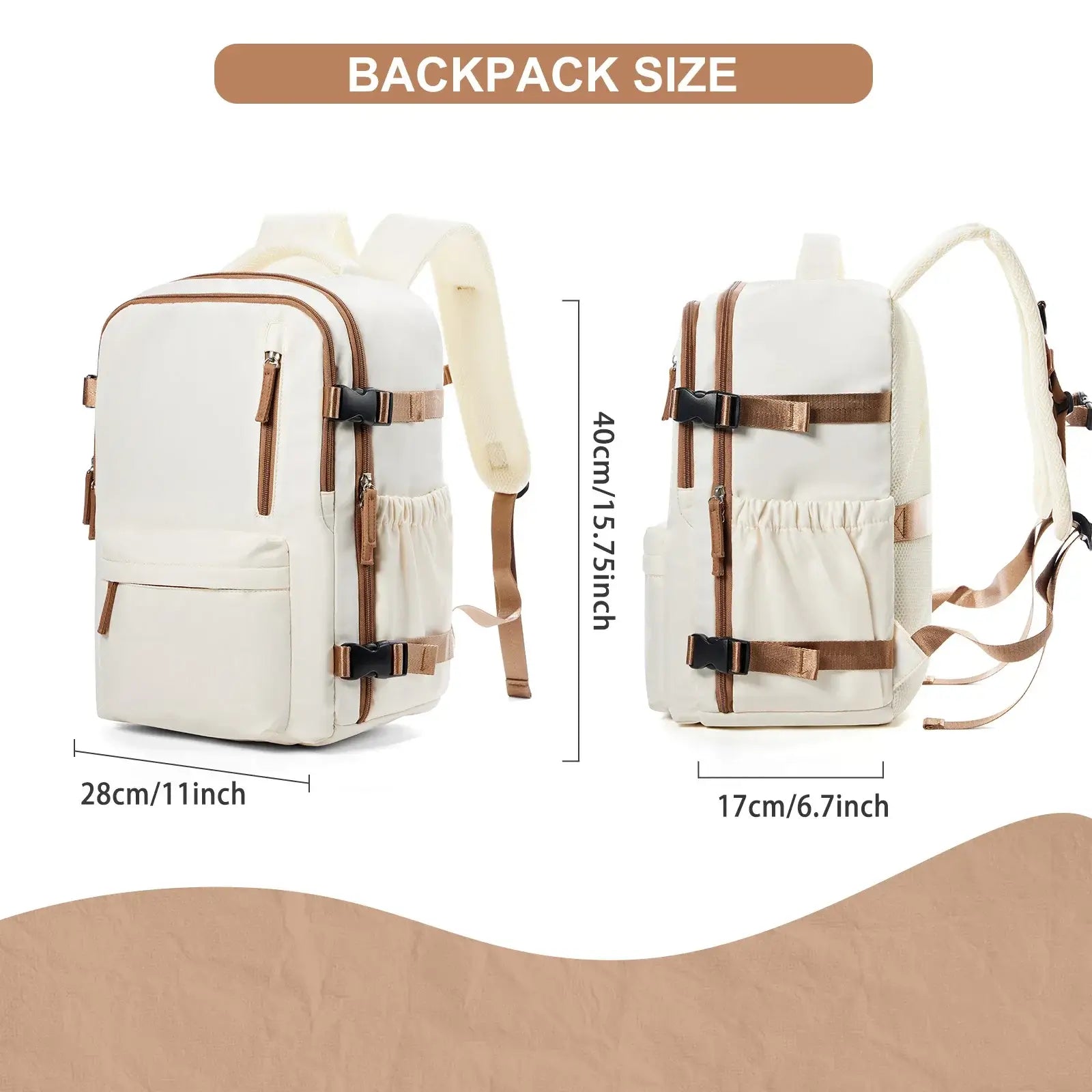 Marketing image - Cabin Travel Backpack 40x30x20  Hand Luggage Cabin Backpack