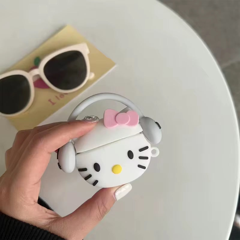 Case for Apple Airpods 4 2024 3D Cartoon Silicone Earphone Charging Case for Airpods Pro 2 Cover for Airpods 3 2 1