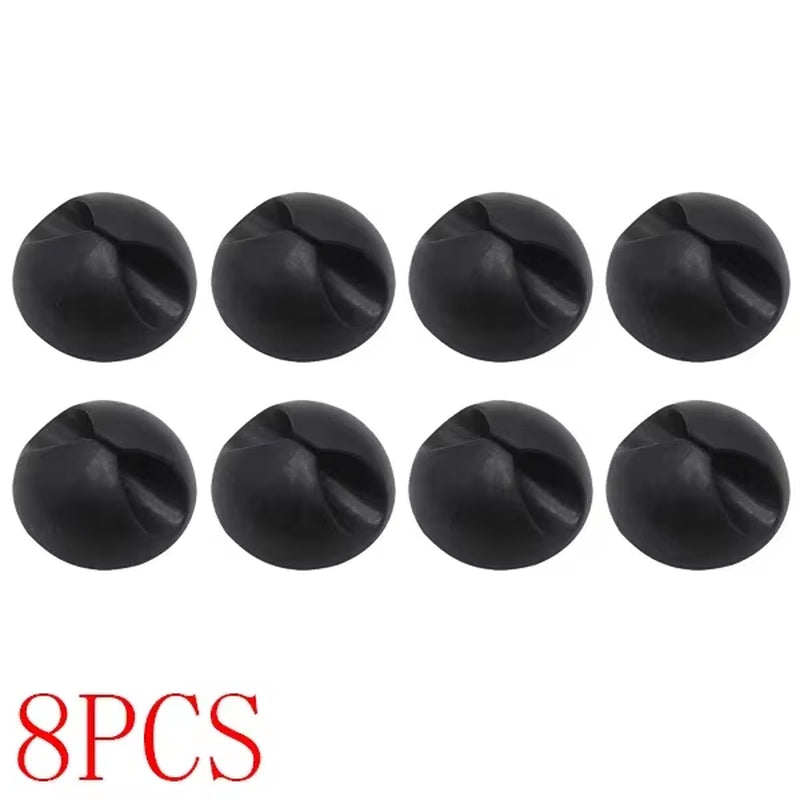 20Pcs Car Cable Clips Silicone USB Line Desktop Management Compatible Clips for Driving Recorder Wire Organizer Auto Accessories