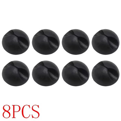20Pcs Car Cable Clips Silicone USB Line Desktop Management Compatible Clips for Driving Recorder Wire Organizer Auto Accessories