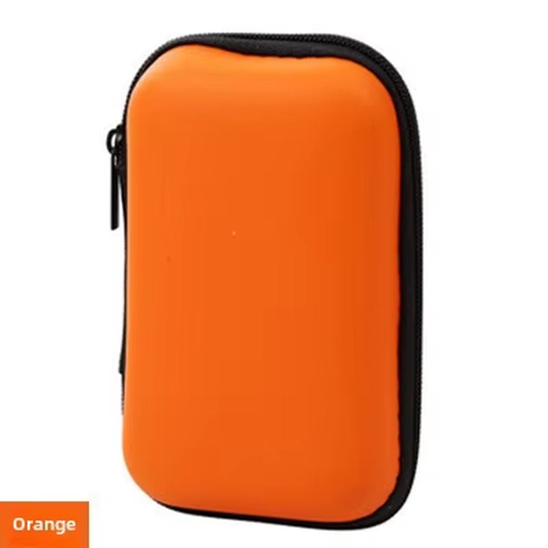 Travel Essentials Electronic Product Storage Zipper Bag Portable Travel Cable Storage Box Bags Women Home Organization Garden