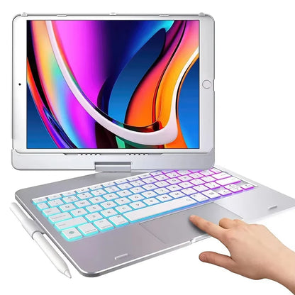 360° Rotatable Backlit Keyboard Cover for Ipad Pro12.9 11 Ipad10.2 7/8/9/10Th Air11 13 2024 M2, Ipad Cover Air4 5 Magic Keyboard