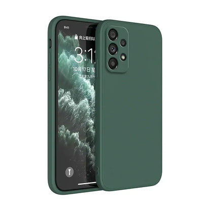 Marketing image - dark green case