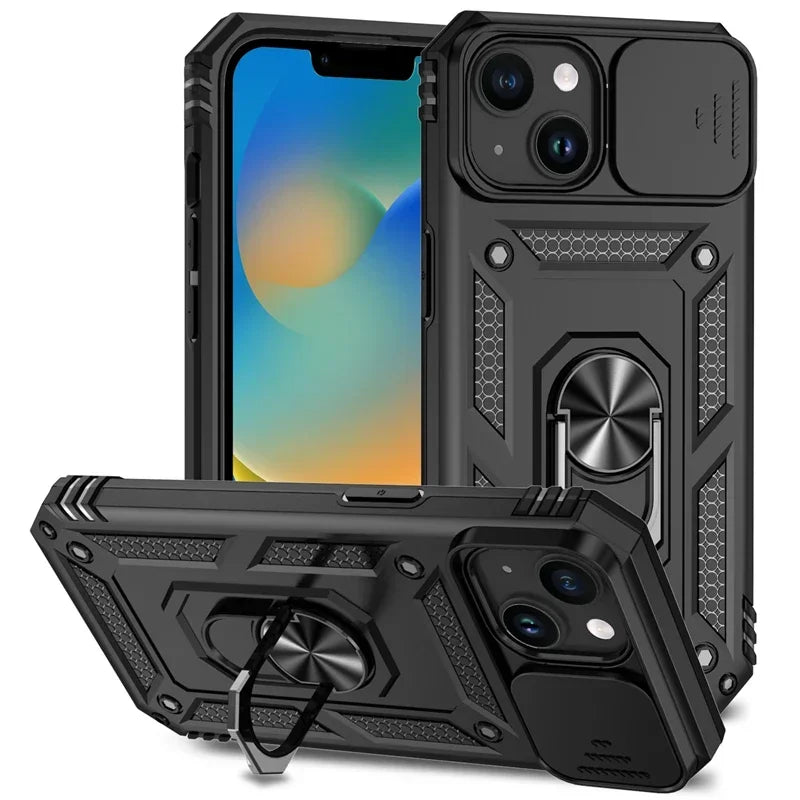 iPhone Case Kickstand Bumper Phone Cover