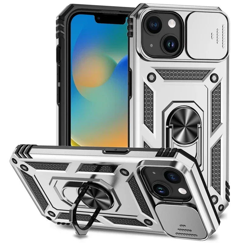 iPhone Case Kickstand Bumper Phone Cover