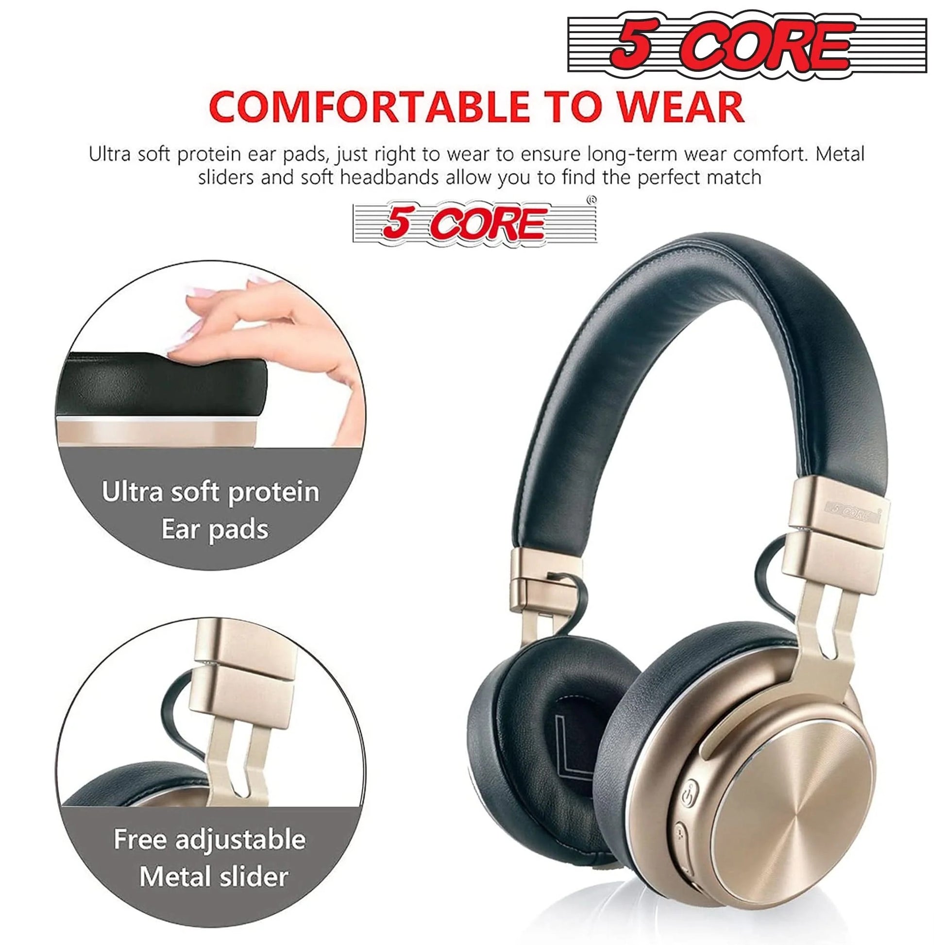 Marketing Image - 5 CORE BT Headphones