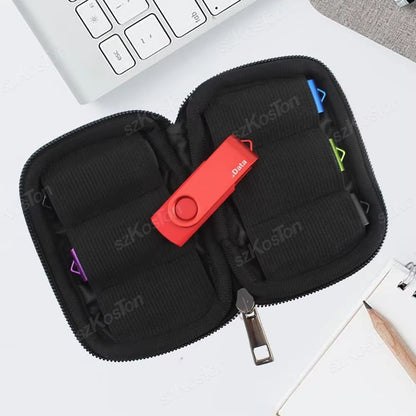 USB Flash Drive Case Storage Case Holder Storage Bag USB Flash Drive Electronic Accessories Organizer for USB Flash Drive Pen
