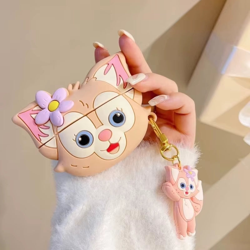 Case for Apple Airpods 4 2024 3D Cartoon Silicone Earphone Charging Case for Airpods Pro 2 Cover for Airpods 3 2 1