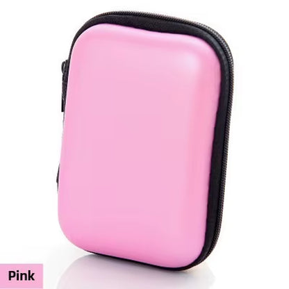 Travel Essentials Electronic Product Storage Zipper Bag Portable Travel Cable Storage Box Bags Women Home Organization Garden